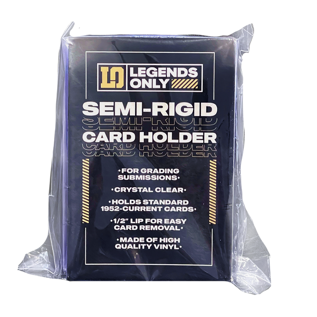 LEGENDS ONLY SEMI-RIGID CARD HOLDER [50 PACK]